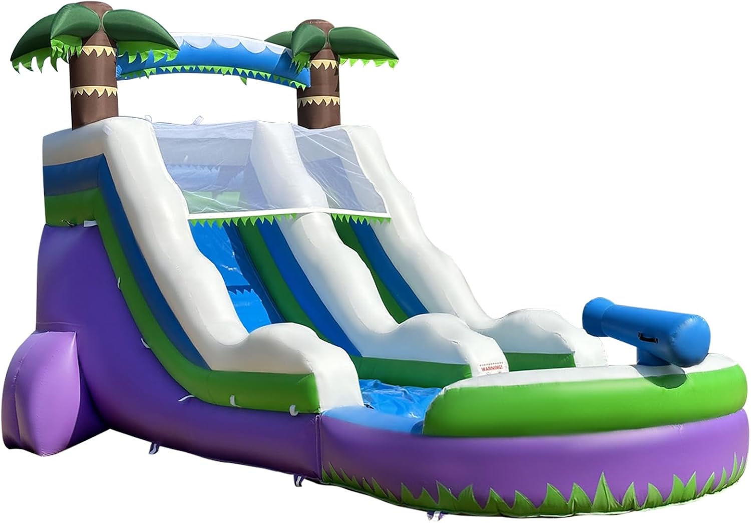 23x13x9Ft Inflatable Water Slide with Detachable Slide Climbing Ladder and Pool,