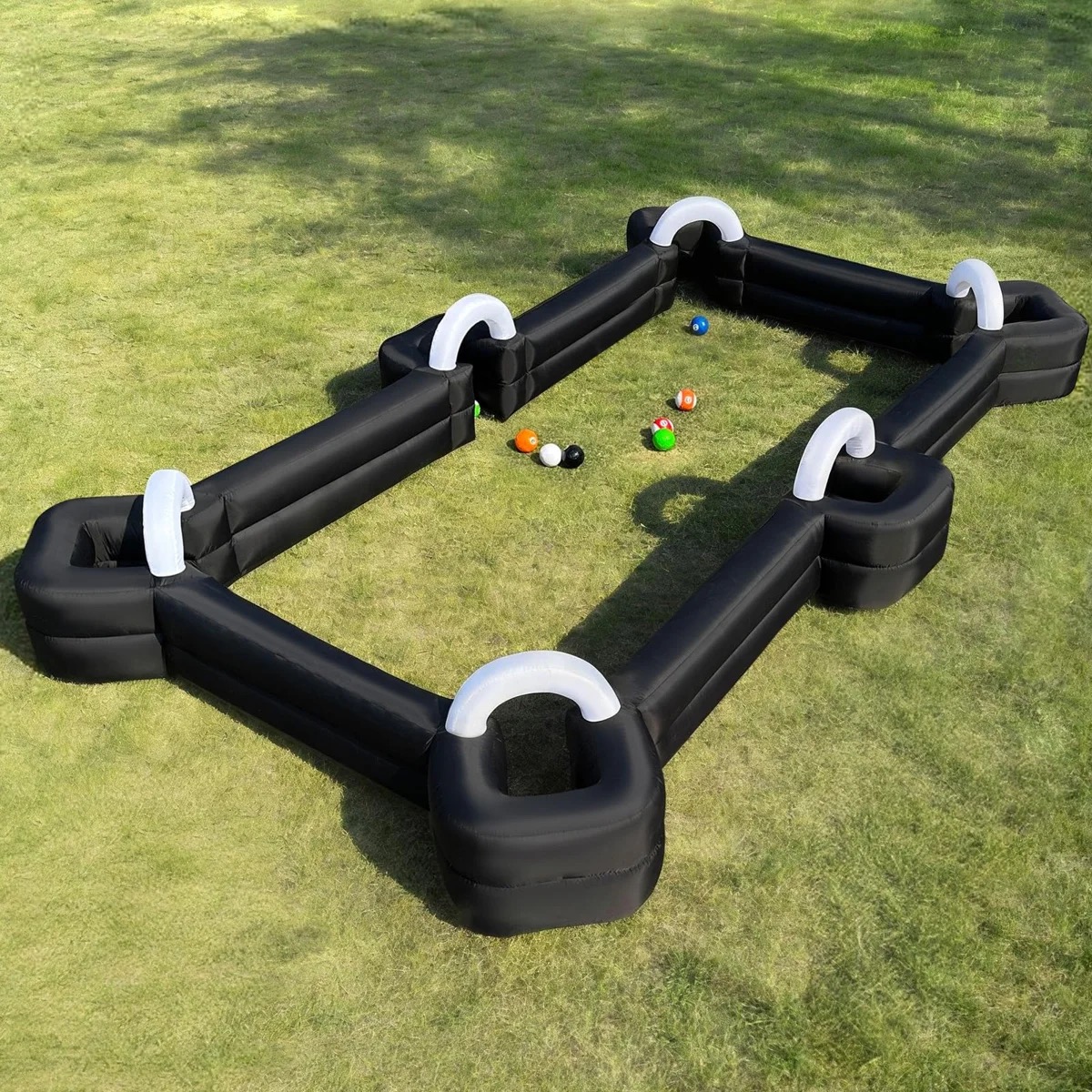 Billar de Fútbol Soccer Inflable, Juegos de Mesa de Billar Inflables, Soccer Gigante P...